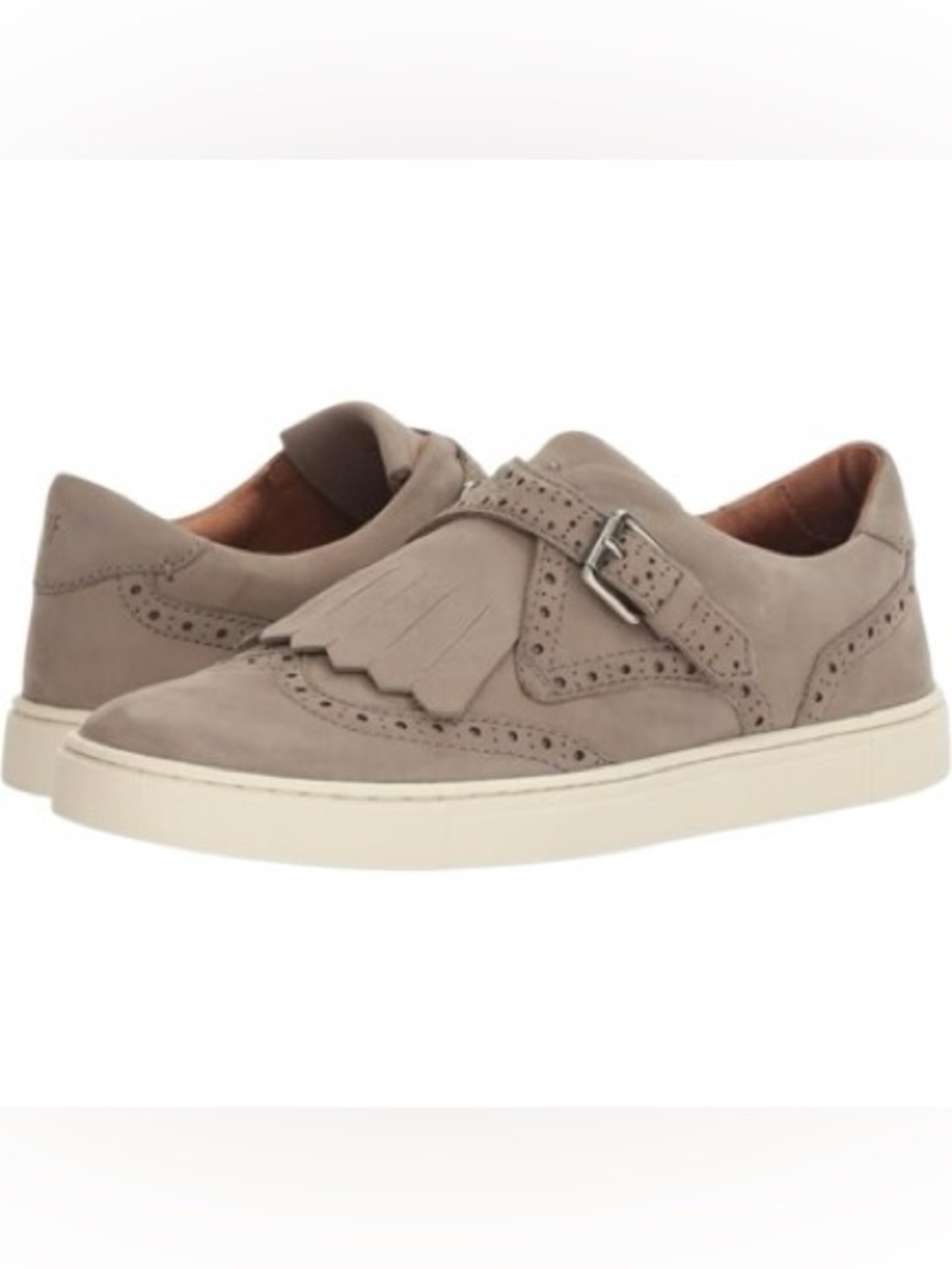 Frye Gemma Kiltie Sneaker leather Irish Scottish menswear inspired Oxford